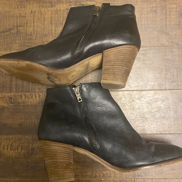 Madewell Billie Black leather boots - Picture 6 of 16